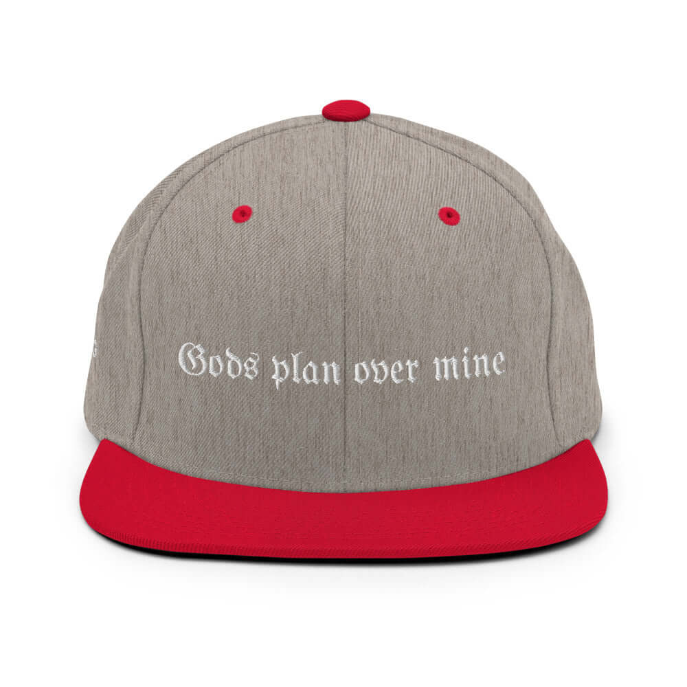 Gods Plan Snapback Hat The Blessing Company The Blessing Company Hats.