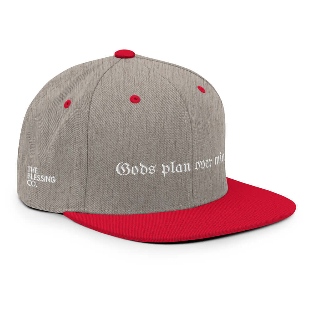 Gods Plan Snapback Hat The Blessing Company The Blessing Company Hats.