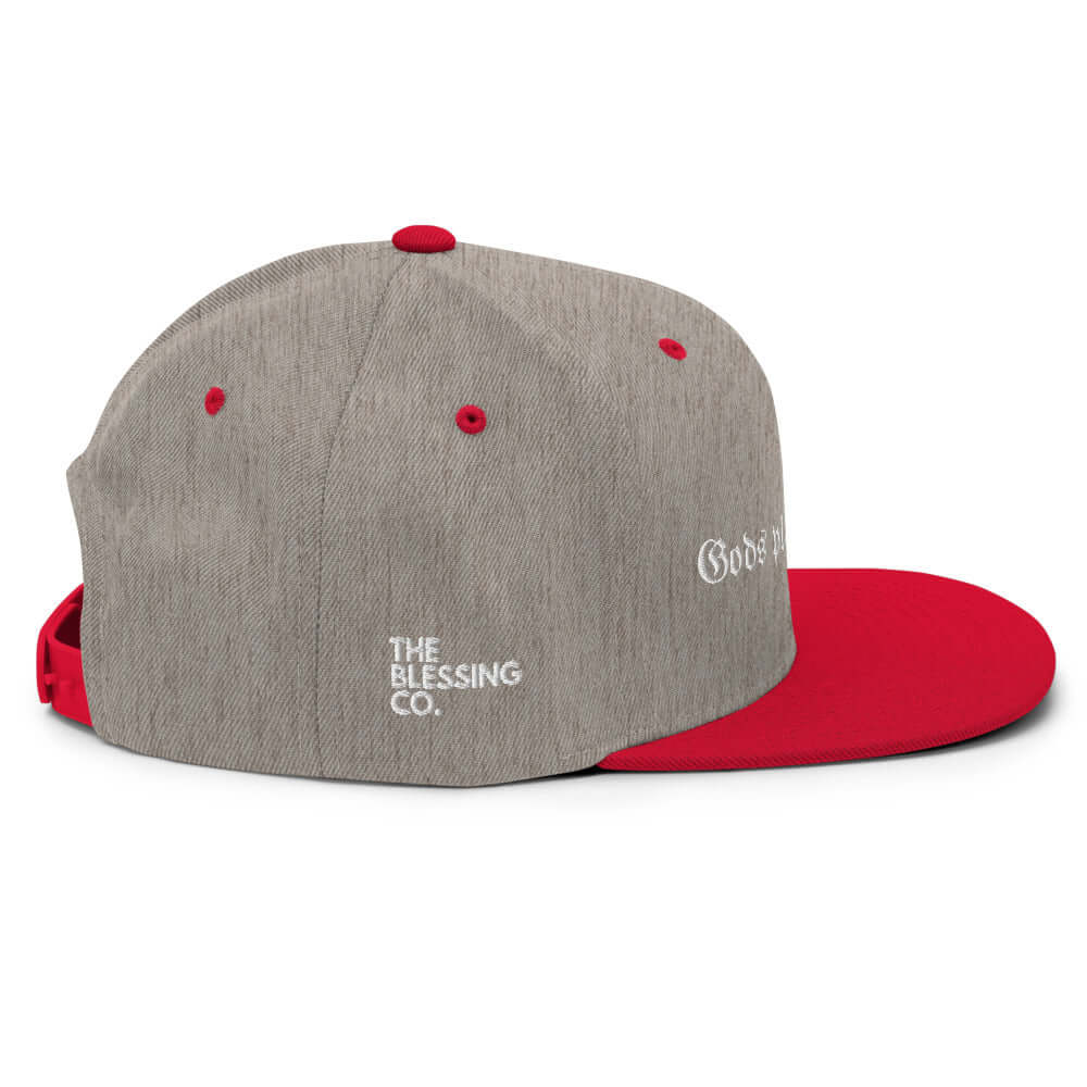 Gods Plan Snapback Hat The Blessing Company The Blessing Company Hats.