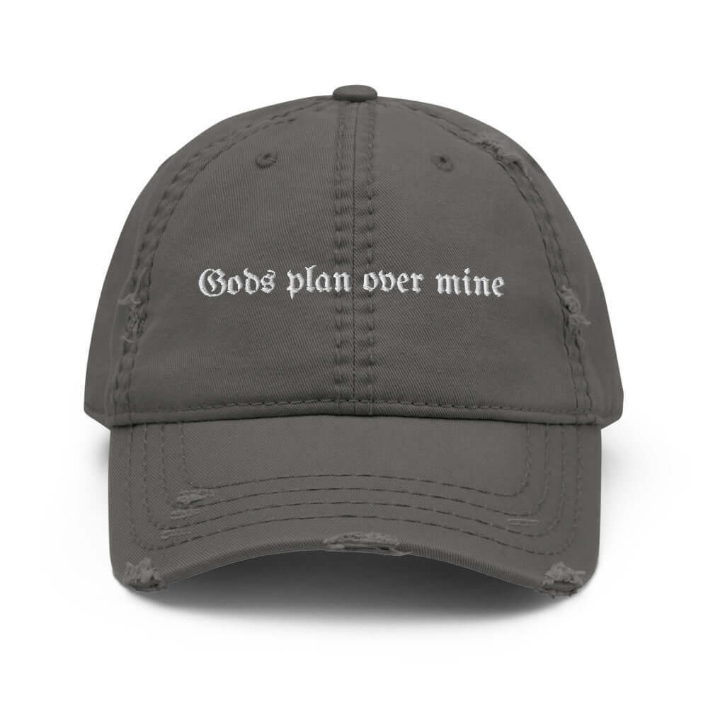 Gods Plan Distressed Hat The Blessing Company The Blessing Company Hats.