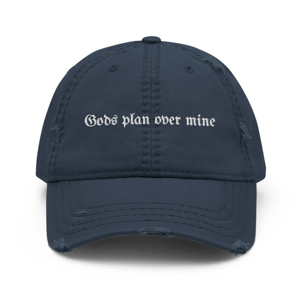 Gods Plan Distressed Hat The Blessing Company The Blessing Company Hats.