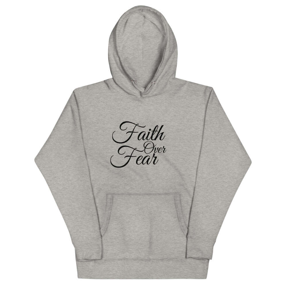 Faith Over Fear Unisex Hoodie The Blessing Company The Blessing Company Hoodies.
