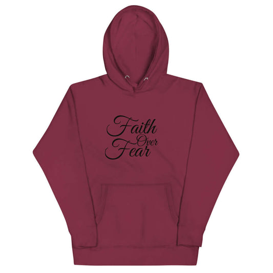 Faith Over Fear Unisex Hoodie The Blessing Company The Blessing Company Hoodies.
