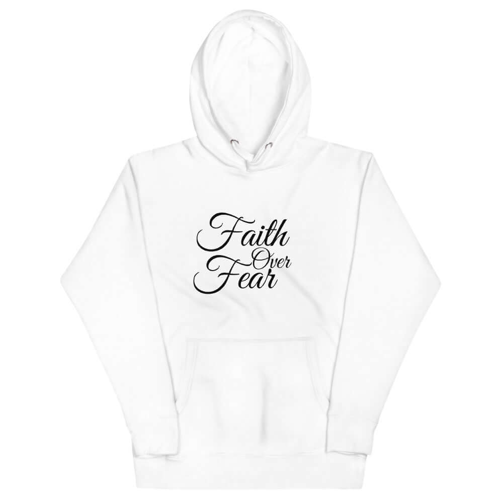 Faith Over Fear Unisex Hoodie The Blessing Company The Blessing Company Hoodies.