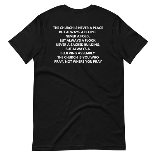 WE ARE THE CHURCH. Premium Unisex T-Shirt The Blessing Company The Blessing Company Shirts.