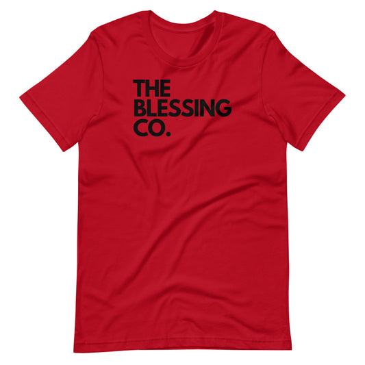 The Blessing Co. White Unisex T-Shirt The Blessing Company The Blessing Company Shirts.