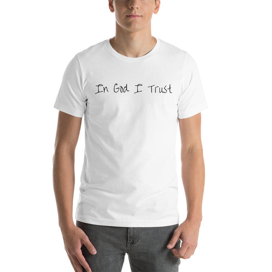 In God I Trust Black Unisex T-Shirt