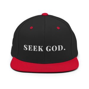 Seek God Snapback Hat The Blessing Company The Blessing Company Hats.