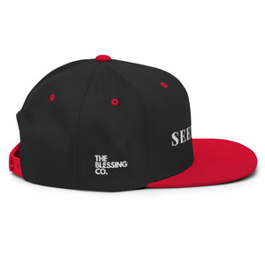 Seek God Snapback Hat The Blessing Company The Blessing Company Hats.