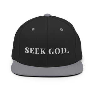 Seek God Snapback Hat The Blessing Company The Blessing Company Hats.