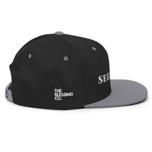 Seek God Snapback Hat The Blessing Company The Blessing Company Hats.