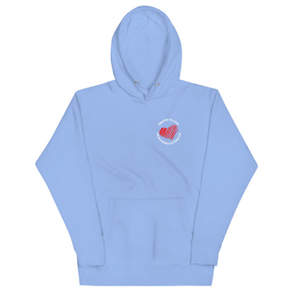 CREATED TO LOVE. Premium Unisex Hoodie