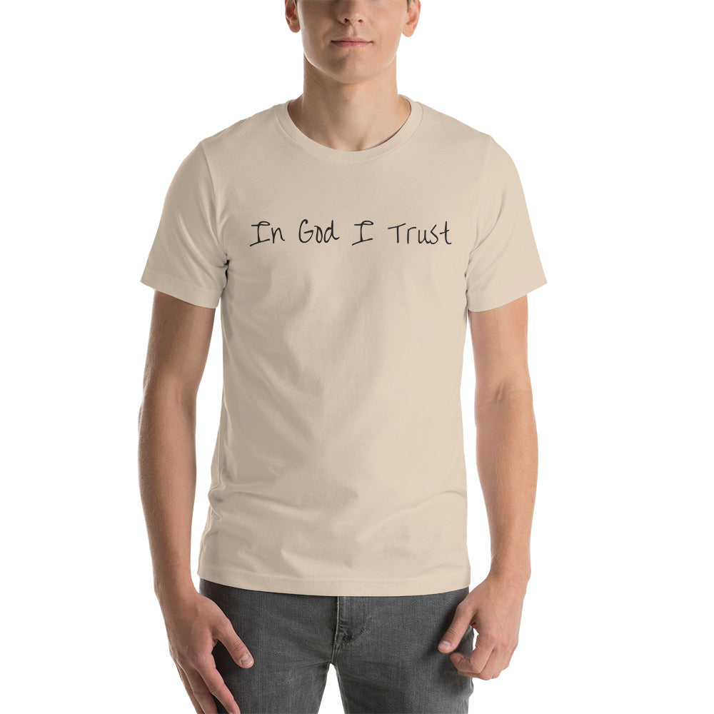 In God I Trust Black Unisex T-Shirt