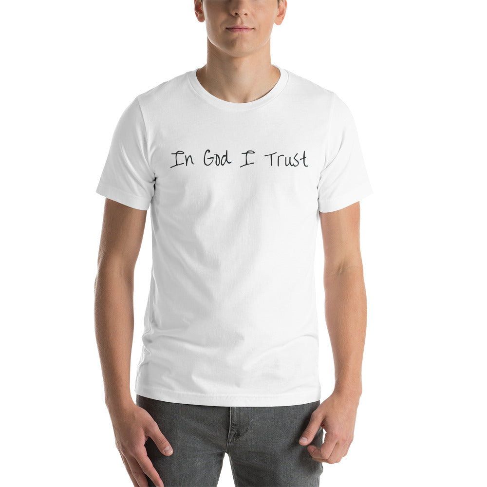 In God I Trust Black Unisex T-Shirt